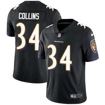 Nike Ravens #34 Alex Collins Black Alternate Youth Stitched NFL Vapor Untouchable Limited Jersey Nike Ravens #34 Alex Collins Black Alternate Youth Stitched NFL Vapor Untouchable Limited Jersey