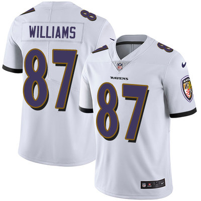 Nike Ravens #87 Maxx Williams White Youth Stitched NFL Vapor Untouchable Limited Jersey Nike Ravens #87 Maxx Williams White Youth Stitched NFL Vapor Untouchable Limited Jersey