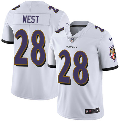 Nike Ravens #28 Terrance West White Youth Stitched NFL Vapor Untouchable Limited Jersey Nike Ravens #28 Terrance West White Youth Stitched NFL Vapor Untouchable Limited Jersey