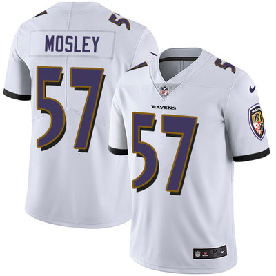 Nike Ravens #57 C.J. Mosley White Youth Stitched NFL Vapor Untouchable Limited Jersey Nike Ravens #57 C.J. Mosley White Youth Stitched NFL Vapor Untouchable Limited Jersey