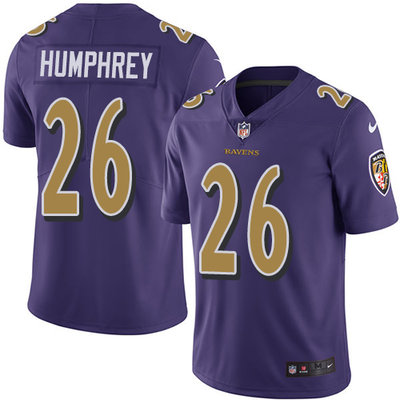 Nike Ravens #26 Marlon Humphrey Purple Youth Stitched NFL Limited Rush Jersey Nike Ravens #26 Marlon Humphrey Purple Youth Stitched NFL Limited Rush Jersey