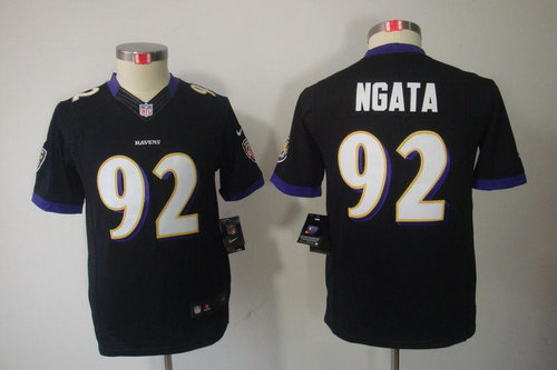 Youth NEW NFL Baltimore Ravens 92 Haloti Ngata Black Jerseys Youth NEW NFL Baltimore Ravens 92 Haloti Ngata Black Jerseys
