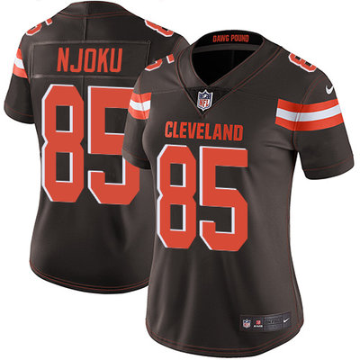 Nike Browns #85 David Njoku Brown Team Color Women's Stitched NFL Vapor Untouchable Limited Jersey Nike Browns #85 David Njoku Brown Team Color Women's Stitched NFL Vapor Untouchable Limited Jersey