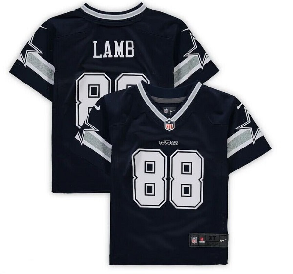 Toddlers Dallas Cowboys #88 CeeDee Lamb Navy Stitched Jersey Toddlers Dallas Cowboys #88 CeeDee Lamb Navy Stitched Jersey
