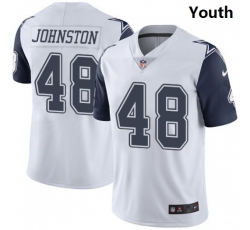 Youth Dallas Cowboys #48 Daryl Johnston Nike Rush Limited Jersey Youth Dallas Cowboys #48 Daryl Johnston Nike Rush Limited Jersey