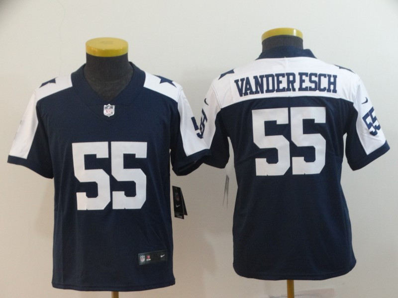 Youth Nike Cowboys 55 Leighton Vander Esch Navy Alternate Youth Vapor Untouchable Limited Jersey Youth Nike Cowboys 55 Leighton Vander Esch Navy Alternate Youth Vapor Untouchable Limited Jersey