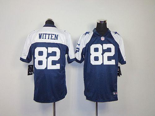 Nike Cowboys #82 Jason Witten Navy Blue Thanksgiving Youth Throwback Stitched NFL Elite Jersey Nike Cowboys #82 Jason Witten Navy Blue Thanksgiving Youth Throwback Stitched NFL Elite Jersey