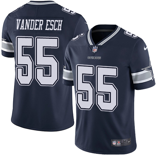 Nike Cowboys #55 Leighton Vander Esch Navy Blue Team Color Youth Stitched NFL Vapor Untouchable Limited Jersey Nike Cowboys #55 Leighton Vander Esch Navy Blue Team Color Youth Stitched NFL Vapor Untouchable Limited Jersey