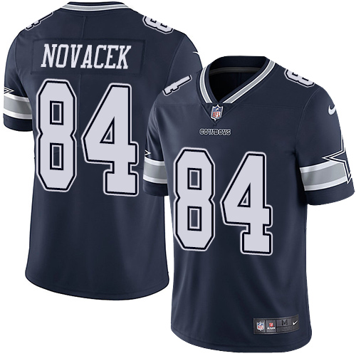 Nike Cowboys #84 Jay Novacek Navy Blue Youth Team Color Vapor Untouchable Limited Player NFL Jersey