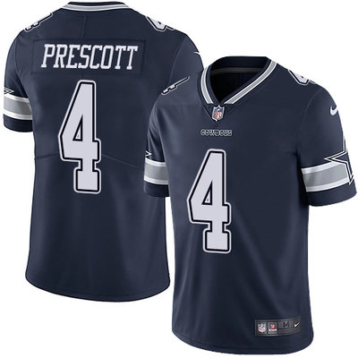 Nike Cowboys #4 Dak Prescott Navy Blue Team Color Youth Stitched NFL Vapor Untouchable Limited Jersey Nike Cowboys #4 Dak Prescott Navy Blue Team Color Youth Stitched NFL Vapor Untouchable Limited Jersey
