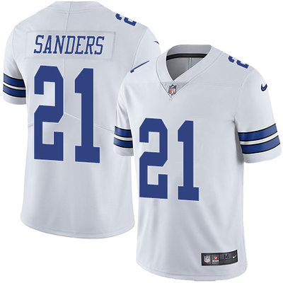 Nike Cowboys #21 Deion Sanders White Youth Stitched NFL Vapor Untouchable Limited Jersey Nike Cowboys #21 Deion Sanders White Youth Stitched NFL Vapor Untouchable Limited Jersey