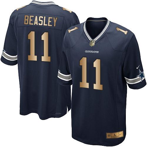 Nike Cowboys #11 Cole Beasley Navy Blue Team Color Youth Stitched NFL Elite Gold Jersey Nike Cowboys #11 Cole Beasley Navy Blue Team Color Youth Stitched NFL Elite Gold Jersey