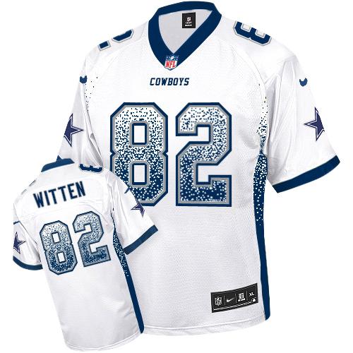 Nike Cowboys #82 Jason Witten White Youth Stitched NFL Elite Drift Fashion Jersey Nike Cowboys #82 Jason Witten White Youth Stitched NFL Elite Drift Fashion Jersey