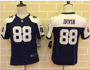 Youth Nike Cowboys #88 Michael Irvin Navy Blue Thanksgiving Throwback Stitched NFL Elite Jersey Youth Nike Cowboys #88 Michael Irvin Navy Blue Thanksgiving Throwback Stitched NFL Elite Jersey