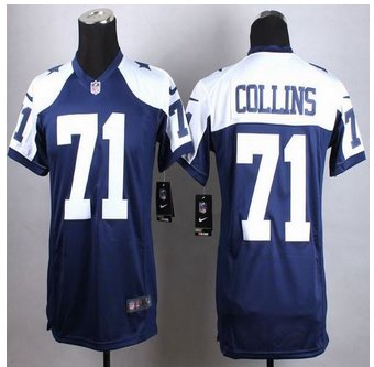 Youth New Cowboys #71 La'el Collins Navy Blue Thanksgiving Stitched Elite jersey Youth New Cowboys #71 La'el Collins Navy Blue Thanksgiving Stitched Elite jersey