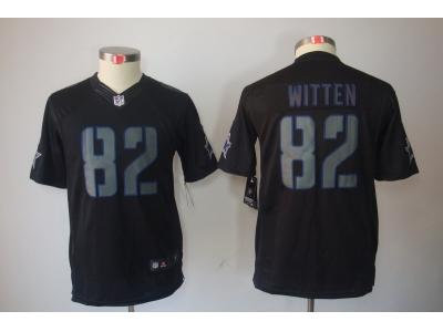 Youth NEW Dallas Cowboys #82 Jason Witten Black Jerseys(Impact Limited) Youth NEW Dallas Cowboys #82 Jason Witten Black Jerseys(Impact Limited)
