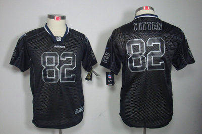 NEW Youth NFL Dallas Cowboys #82 Jason Witten Black jerseys(Lights Out Elite) NEW Youth NFL Dallas Cowboys #82 Jason Witten Black jerseys(Lights Out Elite)