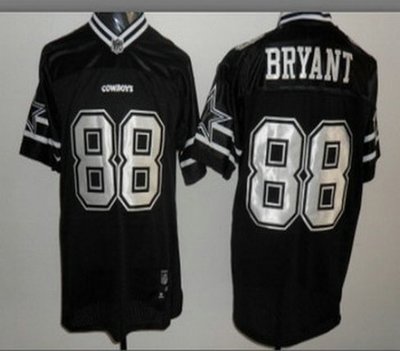 Dallas Cowboys 88 Dez Bryant Black Jerseys Youth