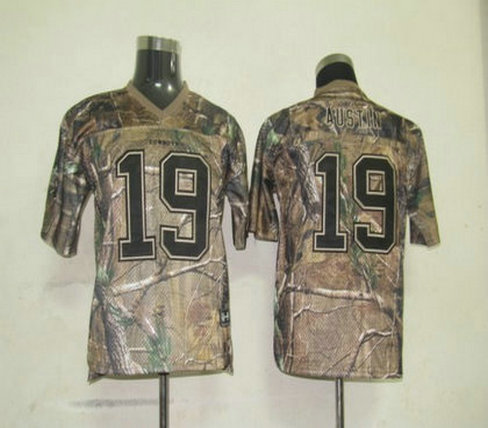 Dallas Cowboys Miles Austin 19 Camo Kids Jerseys