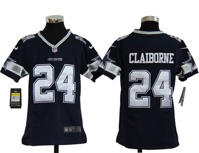 Kids Nike Dallas Cowboys #24 Morris Claiborne Blue Jersey Kids Nike Dallas Cowboys #24 Morris Claiborne Blue Jersey