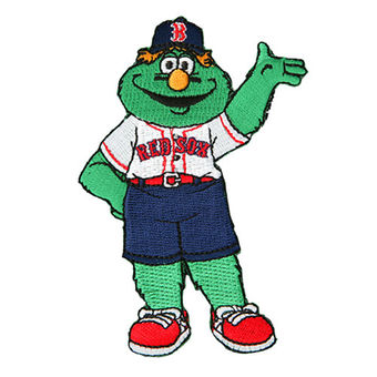 Boston Red Sox Wally The Green Monster Embroidered Adhesive stiched Patch