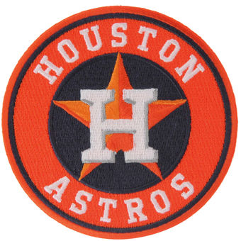 Houston Astros Orange H Secondary Logo stiched Patch