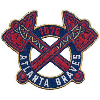 Atlanta Braves 1876 Jersey stiched Patch