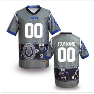 New Indianapolis Colts Customized Jersey-06
