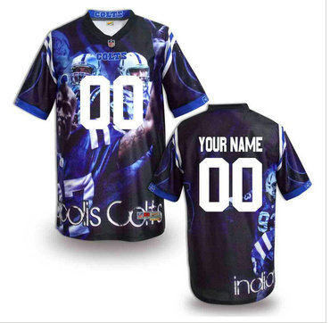 New Indianapolis Colts Customized Jersey-04 New Indianapolis Colts Customized Jersey-04