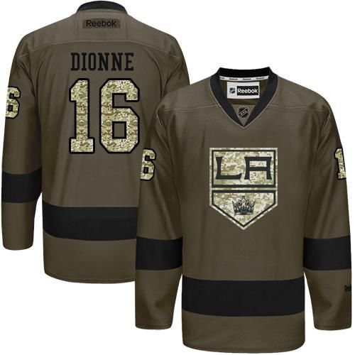 Adidas Kings #16 Marcel Dionne Green Salute to Service Stitched NHL Jersey