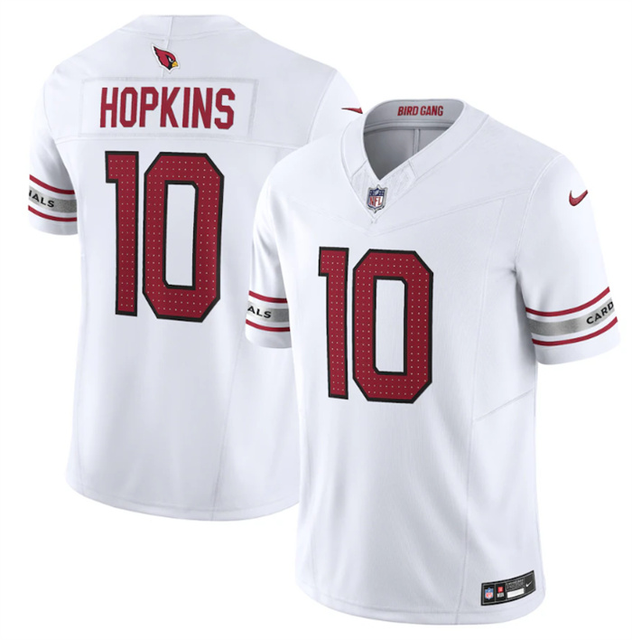 Men's Arizona Cardinals #10 DeAndre Hopkins White Vapor Untouchable F.U.S.E. Limited Stitched Football Jersey Men's Arizona Cardinals #10 DeAndre Hopkins White Vapor Untouchable F.U.S.E. Limited Stitched Football Jersey