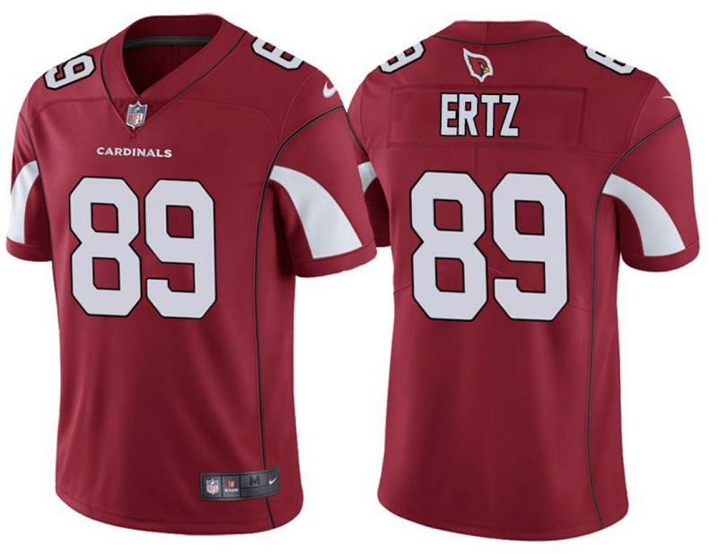 Men's Arizona Cardinals #89 Zach Ertz Red Vapor Untouchable Limited Stitched Jersey