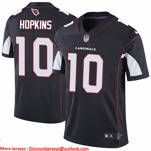 Nike Cardinals #10 DeAndre Hopkins Black Alternate Men's Stitched NFL Vapor Untouchable Limited Jersey Nike Cardinals #10 DeAndre Hopkins Black Alternate Men's Stitched NFL Vapor Untouchable Limited Jersey