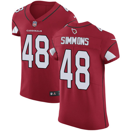Nike Cardinals #48 Isaiah Simmons Red Team Color Men's Stitched NFL Vapor Untouchable Elite Jersey Nike Cardinals #48 Isaiah Simmons Red Team Color Men's Stitched NFL Vapor Untouchable Elite Jersey