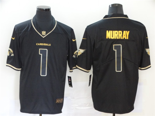Nike Cardinals 1 Kyler Murray Black Gold Vapor Untouchable Limited Jersey Nike Cardinals 1 Kyler Murray Black Gold Vapor Untouchable Limited Jersey