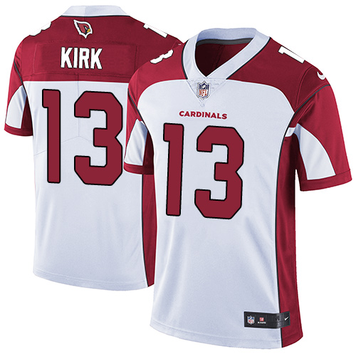 Nike Cardinals #13 Christian Kirk White Men's Stitched NFL Vapor Untouchable Limited Jersey Nike Cardinals #13 Christian Kirk White Men's Stitched NFL Vapor Untouchable Limited Jersey