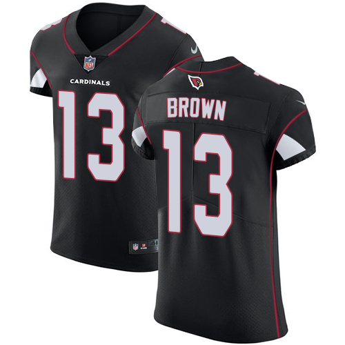 Nike Cardinals #13 Jaron Brown Black Alternate Men's Stitched NFL Vapor Untouchable Elite Jersey Nike Cardinals #13 Jaron Brown Black Alternate Men's Stitched NFL Vapor Untouchable Elite Jersey