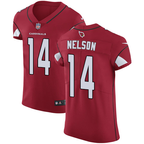 Nike Cardinals #14 J.J. Nelson Red Team Color Men's Stitched NFL Vapor Untouchable Elite Jersey Nike Cardinals #14 J.J. Nelson Red Team Color Men's Stitched NFL Vapor Untouchable Elite Jersey