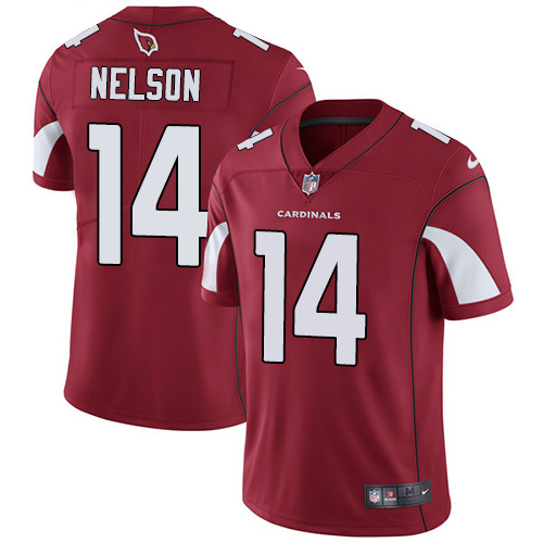 Nike Cardinals #14 J.J. Nelson Red Team Color Men's Stitched NFL Vapor Untouchable Limited Jersey Nike Cardinals #14 J.J. Nelson Red Team Color Men's Stitched NFL Vapor Untouchable Limited Jersey