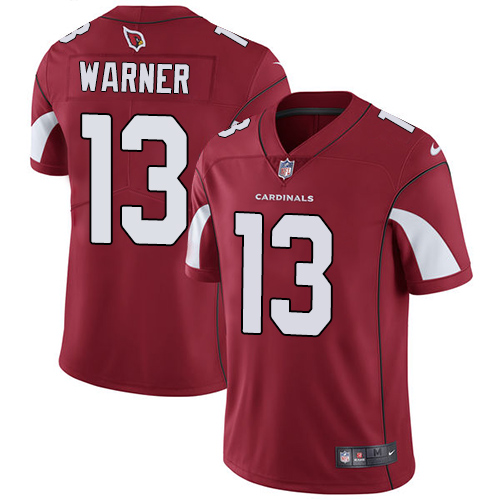 Nike Cardinals #13 Kurt Warner Red Team Color Men's Stitched NFL Vapor Untouchable Limited Jersey Nike Cardinals #13 Kurt Warner Red Team Color Men's Stitched NFL Vapor Untouchable Limited Jersey