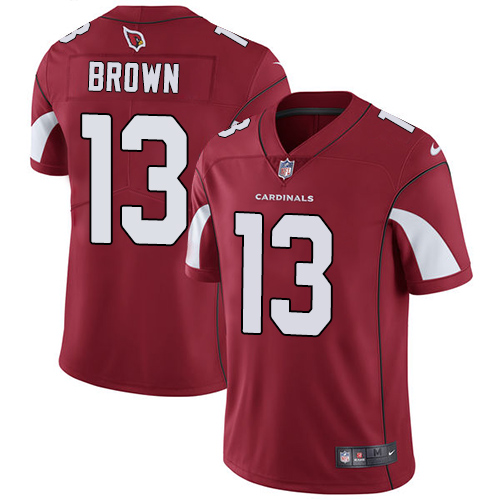 Nike Cardinals #13 Jaron Brown Red Team Color Men's Stitched NFL Vapor Untouchable Limited Jersey Nike Cardinals #13 Jaron Brown Red Team Color Men's Stitched NFL Vapor Untouchable Limited Jersey