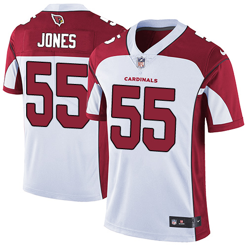 Nike Cardinals #55 Chandler Jones White Men's Stitched NFL Vapor Untouchable Limited Jersey Nike Cardinals #55 Chandler Jones White Men's Stitched NFL Vapor Untouchable Limited Jersey