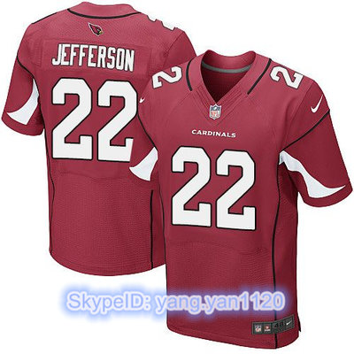 Nike Cardinals #22 Tony Jefferson Red Team Color Men's Stitched NFL Elite Jersey