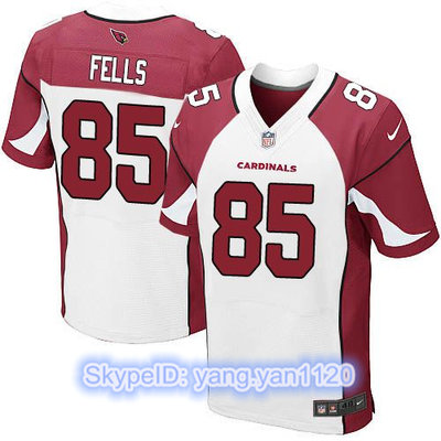 Nike Cardinals #85 Darren Fells White Men's Stitched NFL Elite Jersey