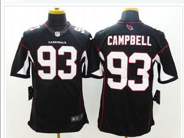 New Arizona Cardinals #93 Calais Campbell Black Alternate NFL Limited Jersey New Arizona Cardinals #93 Calais Campbell Black Alternate NFL Limited Jersey