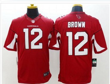 New Arizona Cardinals #12 John Brown Red Team Color NFL Limited Jersey New Arizona Cardinals #12 John Brown Red Team Color NFL Limited Jersey