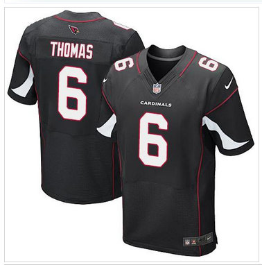 NEW Cardinals #6 Logan Thomas Black Alternate Men's Stitched NFL Elite Jersey NEW Cardinals #6 Logan Thomas Black Alternate Men's Stitched NFL Elite Jersey