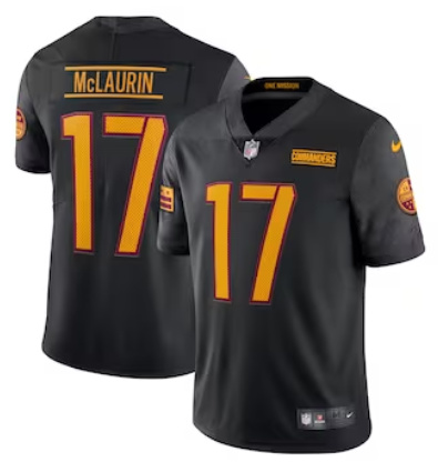 Nike Washington Commanders 17 Terry McLaurin Black Vapor Untouchable Limited Jersey Nike Washington Commanders 17 Terry McLaurin Black Vapor Untouchable Limited Jersey