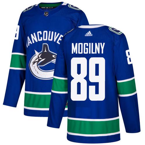 Adidas Canucks #89 Alexander Mogilny Blue Home Authentic Stitched NHL Jersey Adidas Canucks #89 Alexander Mogilny Blue Home Authentic Stitched NHL Jersey