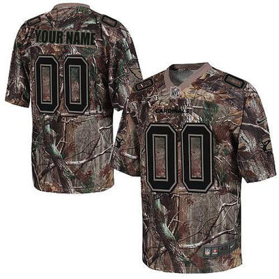Nike Arizona Cardinals Customized Elite Camo Jerseys